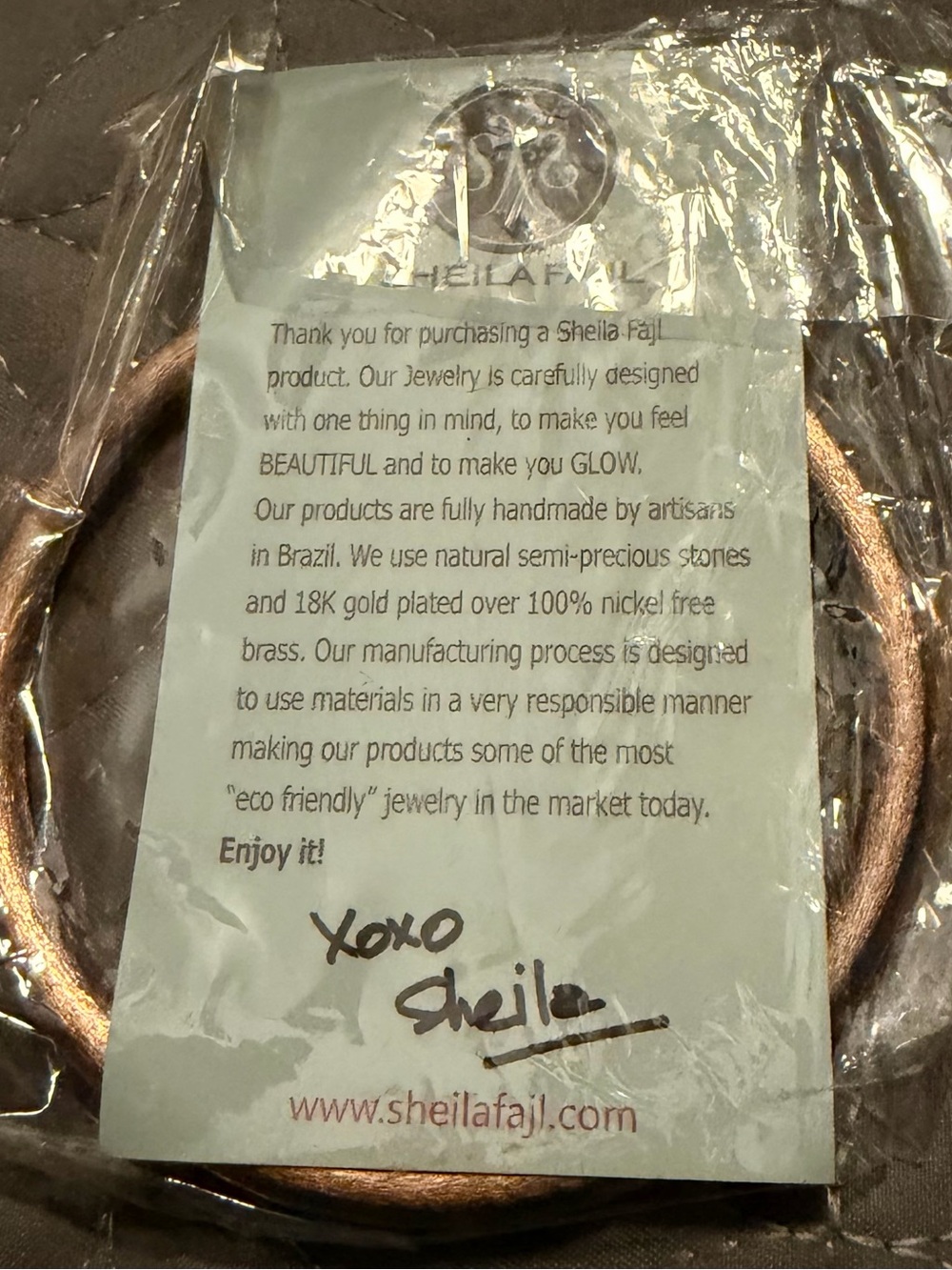 Sheila Fajl Everybody’s Favorite Rose Gold Bangle